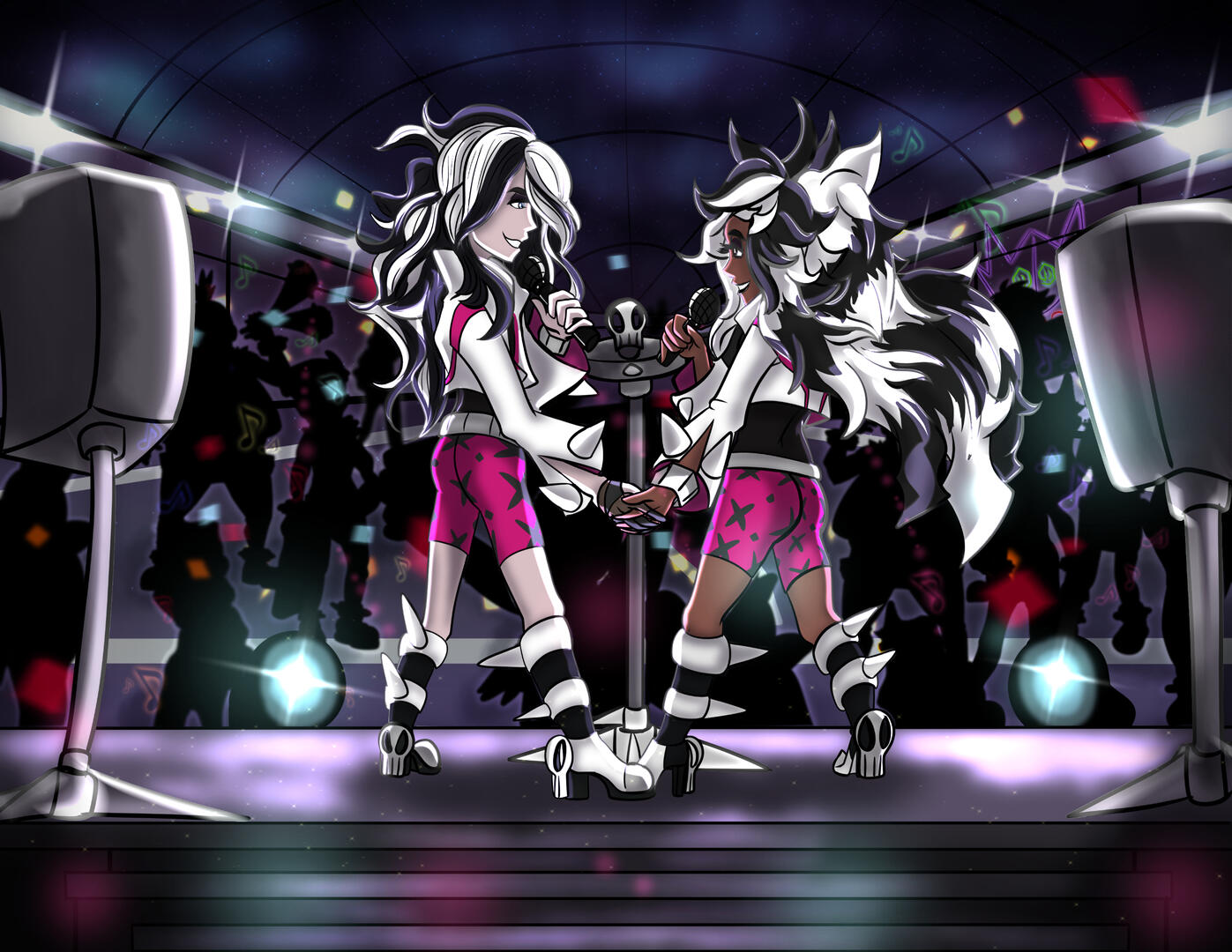 A piece dedicated to an original song a friend and I made. We both cosplayed Piers from Pokémon and I wanted to make a gift for them as a thank you for working with me.