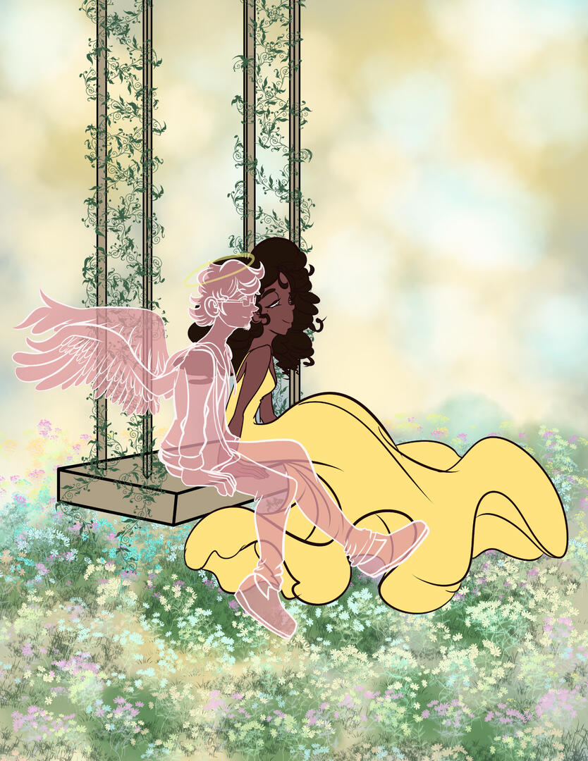 A wip 3rd memorial piece dedicated to my late husband