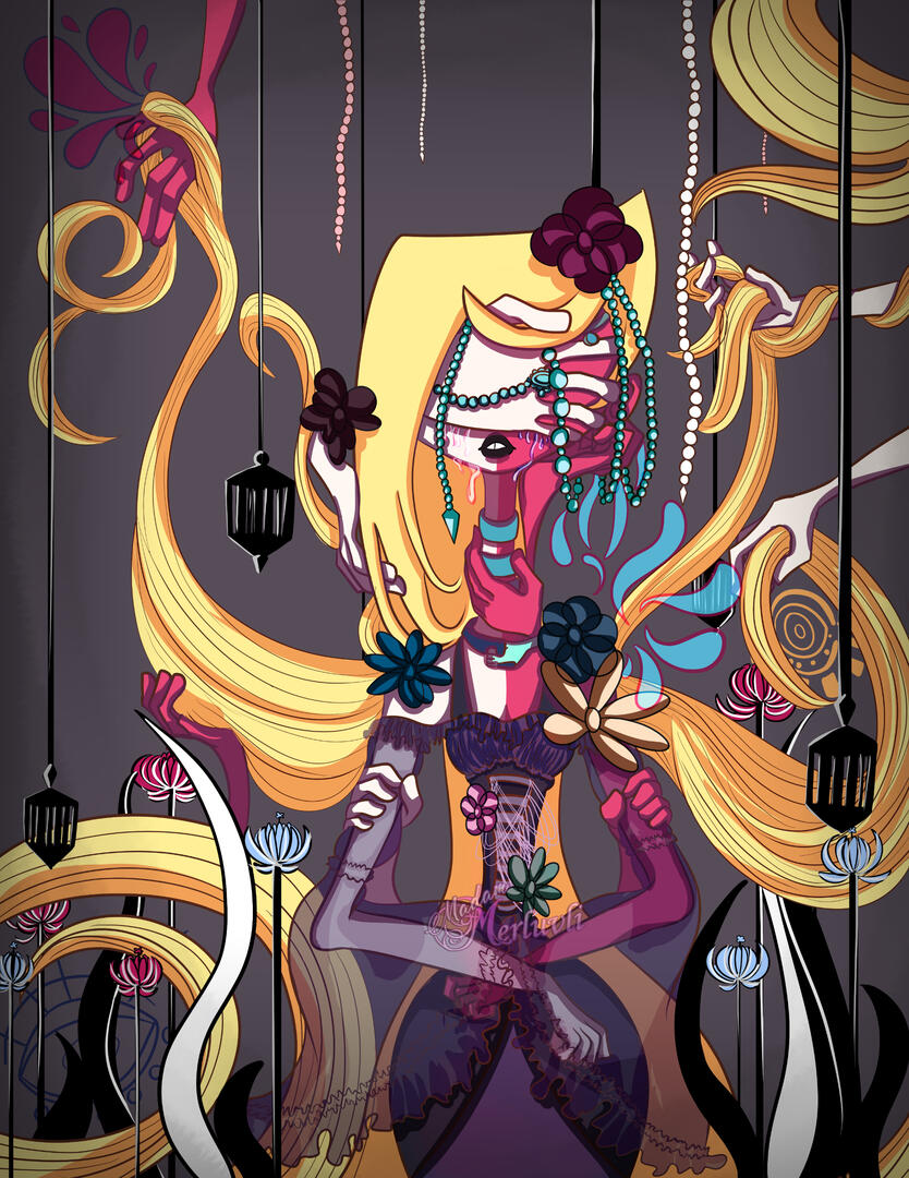 Titled &quot;To Be Loved&quot; using Eve as my muse to play with various concepts