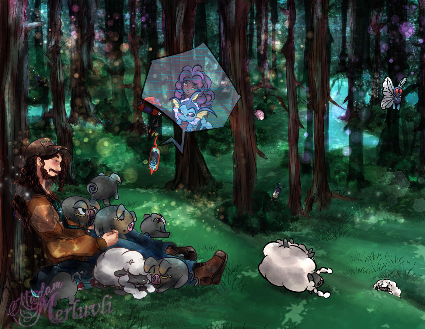 Part 2 of special art series I did in anticipation of the new Pokemon games