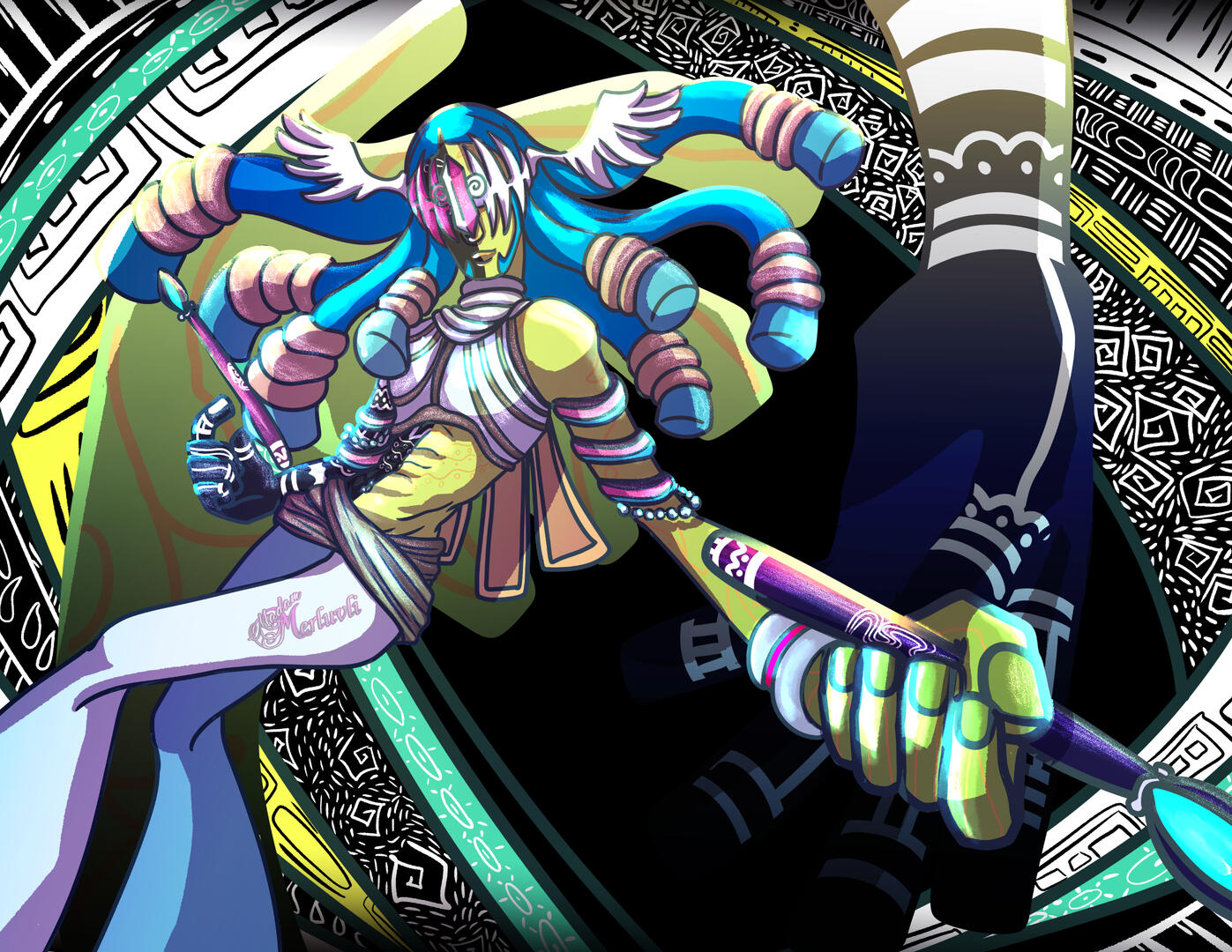 An alt design I created of Zuke from NSR