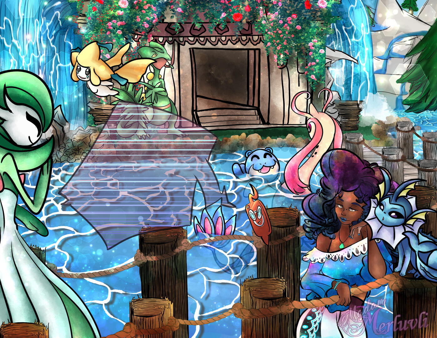 Part 1 of a special art series I did in anticipation for the new Pokemon games